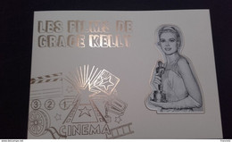 Monaco. Bloc Non Dentelé Monacophil. Les Affiches Des Films De Grace Kelly - Blocs