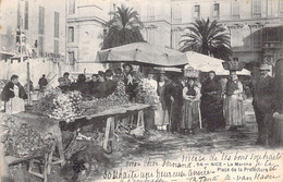 FRANCE - 06 - NICE - Le Marché - Animé - Place De La Préfecture - Carte Postale Ancienne - Märkte