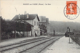 FRANCE - MAXEY SUR VAISE - LA GARE - Coll JEAN - Carte Postale Ancienne - Altri & Non Classificati