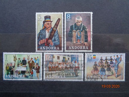 ANDORRA   -   THE WHOLE SET - Oblitérés