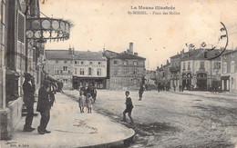 FRANCE - ST MIHIEL - Place Des Halles - Animée - Carte Postale Ancienne - Saint Mihiel