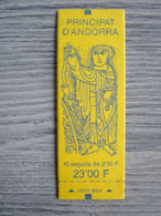 ANDORRE Carnet Fermé N° 3 De 10 Timbres à 2,30 Fr (Blason D'Andorre) Neuf - Postzegelboekjes