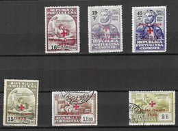 CROIX ROUGE CRUZ VERMELHA  Portugal - 1928 Camoes Franchise Red Cross (Complete Set) - MH AND USED - Croce Rossa