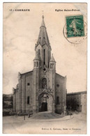 Carmaux Eglise Saint Privat Circulee En 1913 - Carmaux