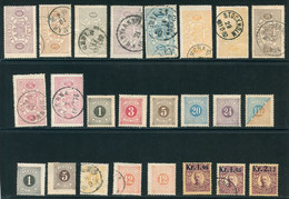 SUEDE Lot De Timbres De Service Taxes Colis Postaux Voir Photo - Dienstmarken