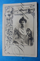 Carte Photo Drunzer  Lady Montage Surealisme  Edit S.I.P. Paris Art Deco -Nouveau Serie 3, N° 5 - Photographs