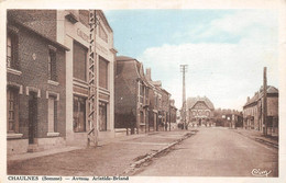 ¤¤  -  CHAULNES    -   Avenue Aristide-Briand  -  Batiment Des " Galeries Chalnoises "   -   ¤¤ - Chaulnes