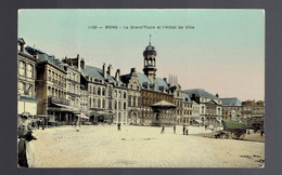 4/ Mons La Grand'Place Et L'Hôtel De Ville - Mons