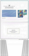 UNO UN UNITED UNIES NATIONS WIEN Brief Cover Lettre 214 215 (Paar) Turnen Hürdenlauf Sport (18628) FFF - Covers & Documents