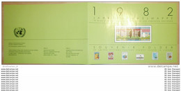 UNO UN - WIEN - Souvenir Folder - 1982 Oo /used (2 Foto)(30576) FFF - Andere & Zonder Classificatie