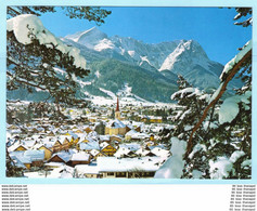 BUND BRD - Garmisch-Partenkirchen - Panorama Mit Pfarrkirche Maria Himmelfahrt - AK Postcard Cover (2 Scan)(8548AK) - Garmisch-Partenkirchen
