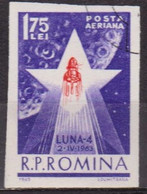 Recherche Spatiale - ROUMANIE - Lunik IV - N° 174 - 1963 - Oblitérés