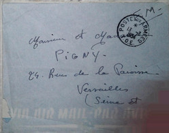 L 29 Lettre  Manque Rabat Dos  Sp 87174 (dos) - War Of Algeria