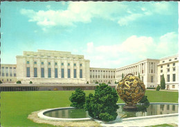 Genève (Geneve, Svizzera) Palais Des Nations Unies Et Sphère Armillaire, ONU Palace And Armillary Sphere - GE Genf