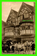 SALISBURY, WILTSHIRE, UK - THE OLD GEIRGE HOTEL - ANIMATED WITH CARRIAGE - F. FRITH & CO LTD - - Salisbury