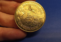 2009 TOKEN MEDAILLE SOUVENIR DISNEYLAND PARIS (77)  BUZZ L'Eclair -Discovery Land - MÉDAILLE 2009 MONNAIE DE PARIS MDP - 2009