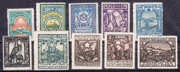 Armenia 1922 Mi#IV A-k Mint Hinged Complete Set - Armenia