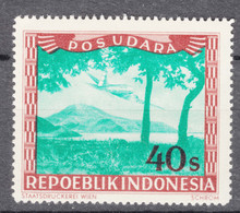 Indonesia Joint Issue 1947 Airmail Mi#30 Mint Never Hinged - Indonésie