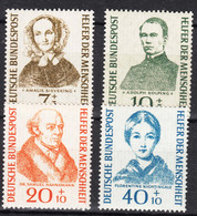 Germany 1955 Bundes Mi#222-225 Mint Never Hinged (postfrisch) - Unused Stamps