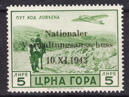 Germany Occupation Of Montenegro 1943 Mi#18 Mint Never Hinged - Occupation 1938-45