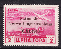Germany Occupation Of Montenegro 1943 Mi#17 Mint Never Hinged - Besetzungen 1938-45