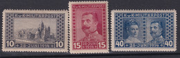 BOSNIA-HERCEGOWINA 1916 - MLH - ANK 121-123 - Bosnia Erzegovina