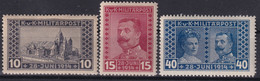 BOSNIA-HERCEGOWINA 1916 - MLH - ANK 121-123 - Bosnië En Herzegovina