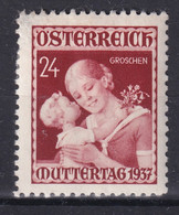 AUSTRIA 1937 - MLH - ANK 638 - Neufs