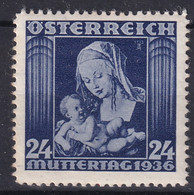 AUSTRIA 1936 - MNH - ANK 627 - Muttertag - Neufs