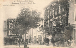 Saillans * 1906 * Grande Rue * Hôtel * Villageois - Autres & Non Classés