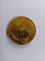 Monnaie De Paris MDP Jeton Touristique Medaille Mont St Saint Michel Abbaye 2018 - Other & Unclassified