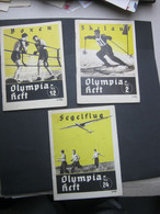 Olympische Spiele  1936 , 3 Broschüren , Originale ! - Estate 1936: Berlino