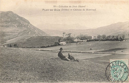 Plan De Baix * Vue Générale Et Le Château De Montrond * Villageois - Autres & Non Classés