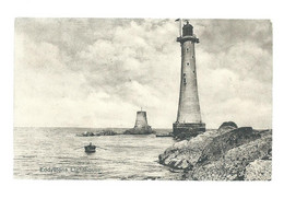 Postcard Devon  Eddystone Lighthouse Off Plymouth Scarce  Yealmpton Cds 1904 - Plymouth