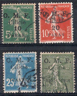 CILICIE Timbres-poste N°90 à 93 Oblitérés TB Cote : 4€00 - Oblitérés