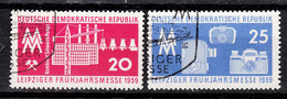 DDR 393-4 – (0) – Leipziger Frühjahrsmesse (1959) - Usados
