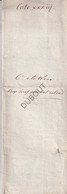 Kalken/Laarne/Gent - Notarisakte - 1804 - Verkoop Van Land, Genoemd "Het Eeland"  (V2263) - Manuskripte