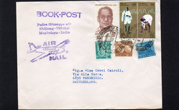 India - Lettera Di Posta Aerea X Mendrisio (CH) - Airmail