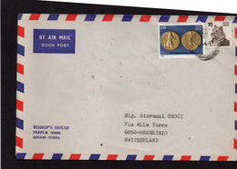 India - Lettera Di Posta Aerea X Mendrisio (CH) - Airmail