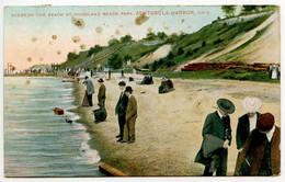 United States 1908 Postcard Ashtabula Harbor, Ohio - Woodland Beach Park; New York & Chicago RPO W.D. Postmark - Otros & Sin Clasificación