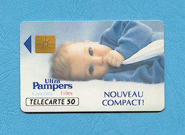 ( 5891 ) - PAMPERS 2 - Nouveau Compact - ( D 383 ) - *** TBE  *** - Voir Scan - - Telefoonkaarten Voor Particulieren