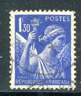 FRANCE- Y&T N°433- Oblitéré - 1939-44 Iris