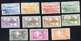 Colonie Française, Nouvelles- Hébrides N°175/85 Oblitérés, Qualité Très Beau - Used Stamps