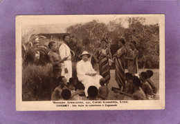 BENIN Missions Africaines DAHOMEY Une Leçon De Catéchisme à Zagnanado - Benin