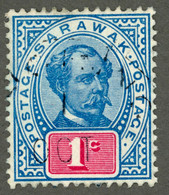 MALAYSIA BORNEO SARAWAK 1901 Yt: MY-SR 35 Sir Charles Johnson Brooke, Used-Hinged - Sarawak (...-1963)