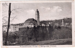 CPA : Suisse , Protestantische Kirche Im Heiligkreuz 1916 - SG St. Gallen