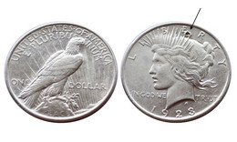 STATI UINITI 1 $ PEACE 1923 IN ARGENTO - 1921-1935: Peace