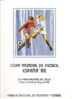 1981- ED. 2613 Y 2614 -DOCUMENTO FILATÉLICO DE LA F.N.M.T. Nº 14 - COPA MUNDIAL DE FÚTBOL ESPAÑA'82-CON TARJETA RECUERDO - Souvenirbögen