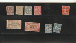 Levant Lot De 9 Timbres Anciens - Other & Unclassified