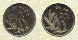 20 Frank 1990 Frans+vlaams * Uit Muntenset * FDC - 20 Francs